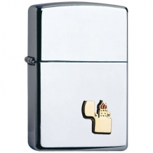 images/productimages/small/Zippo Regular Chrome Polished Emblem 1310001.jpg